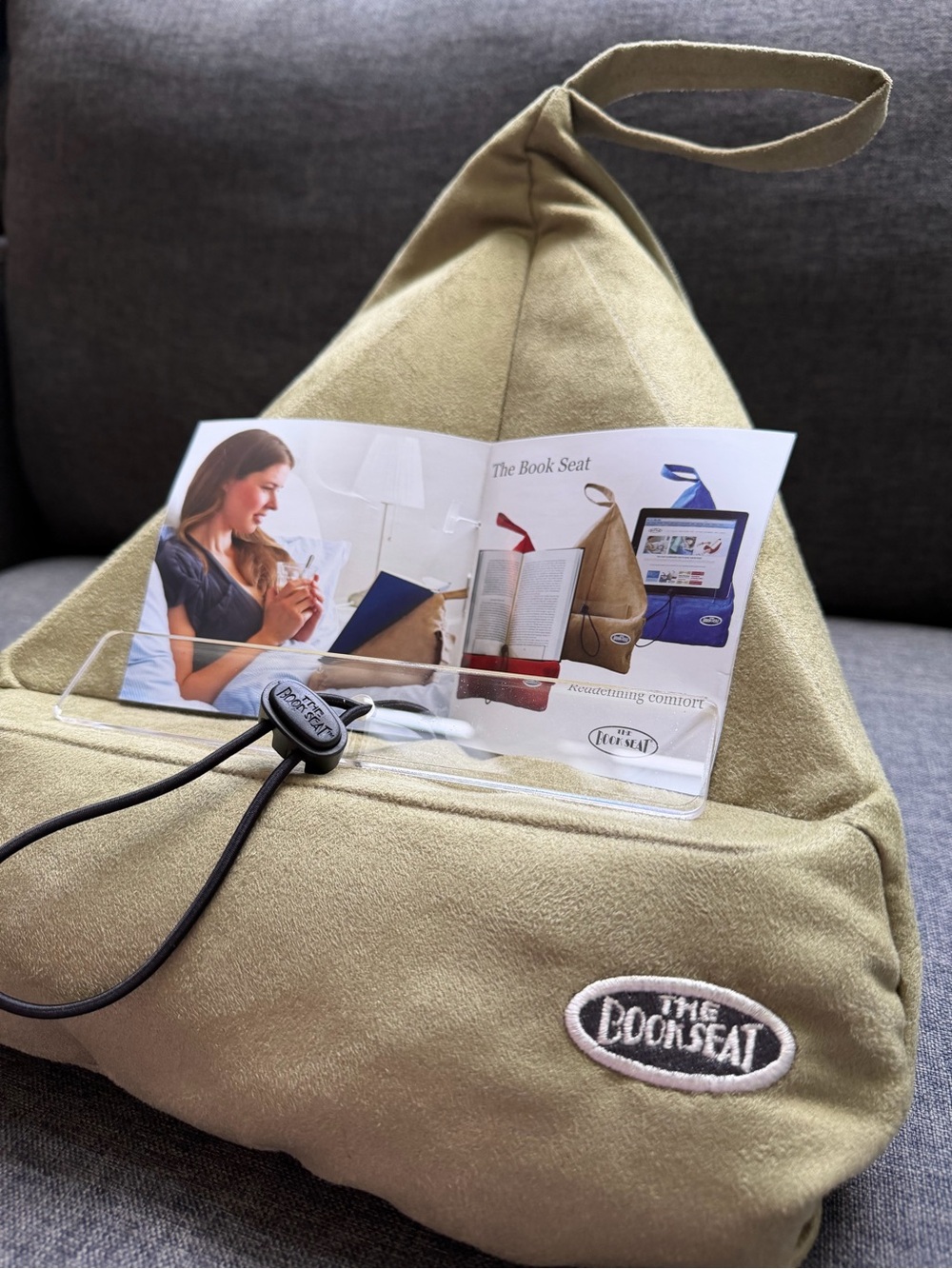 The Book Seat Reading Pillow NWT - Picture 6 of 6
